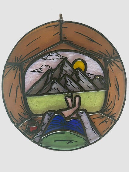 Tiffany glaskunst te koop: Tent vakantie