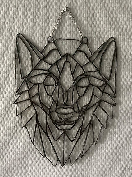 Tiffany glaskunst verkocht: Wolf