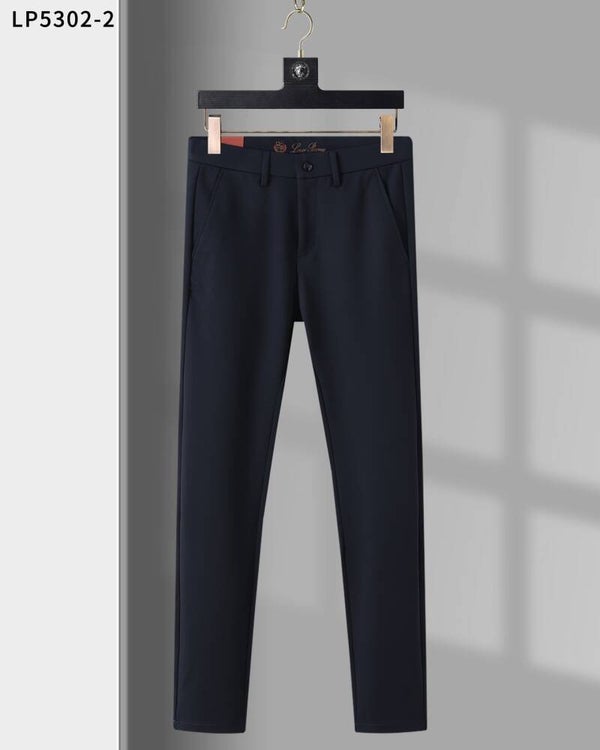 Loro Piana KR L5302-2 Luxe Broek – Business Casual | Ref. KR8135 | Maten 29–40 | Zwart, Marine, Grijs