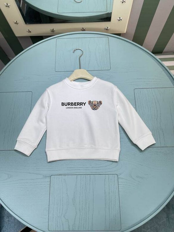 Burberry Kids Wit Thomas Bear Sweater met Logoprint | Katoenen Sweatshirt | Maat 100-160