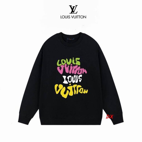 LV Kinder Sweatshirt – Kleurrijke Louis Vuitton Print & DX Detail – Maat 100–160