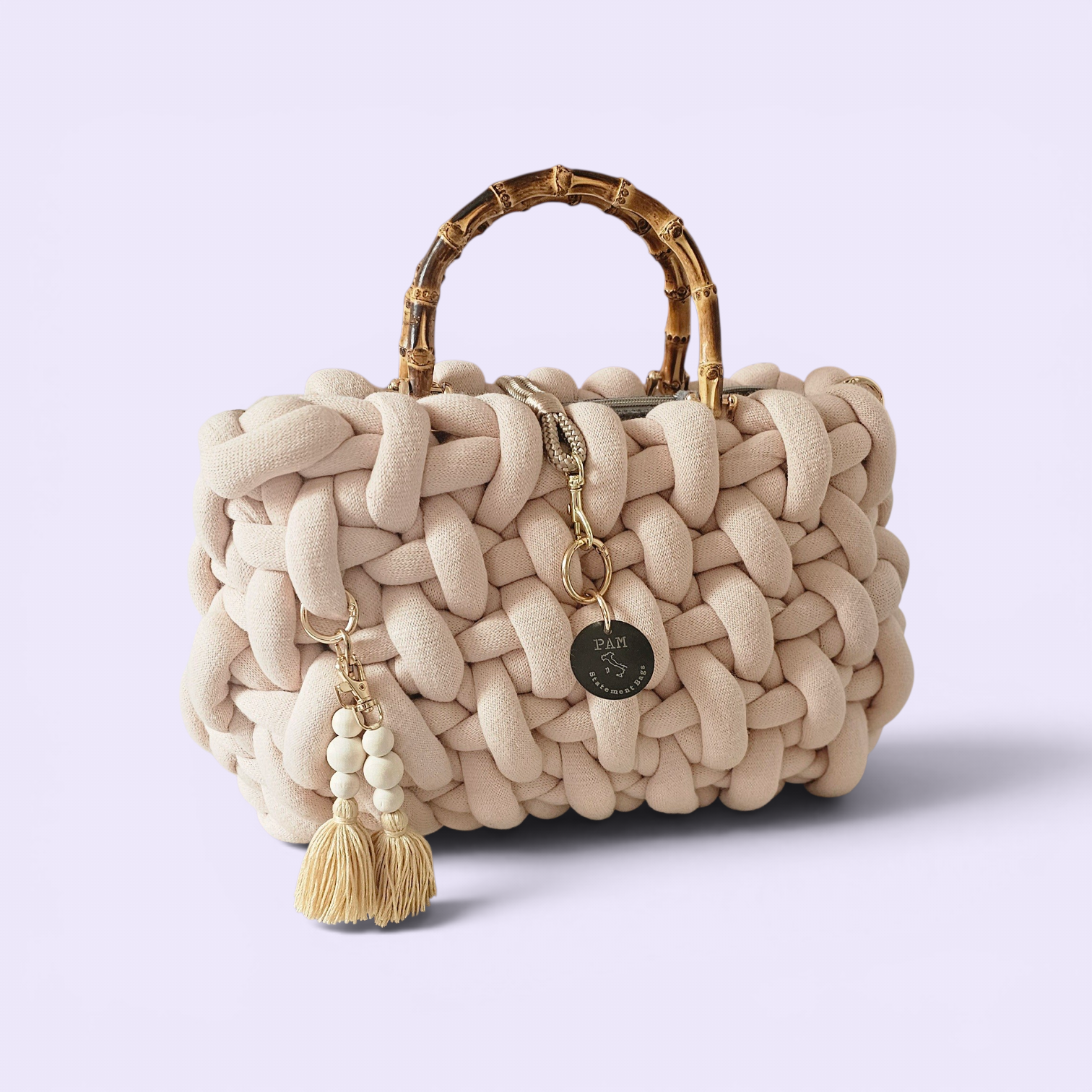 Blass Rosafarbener Shopper