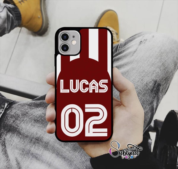 COQUE ETUI iPhone METZ personnalisable avec Prénom et Numéro de votre choix Football