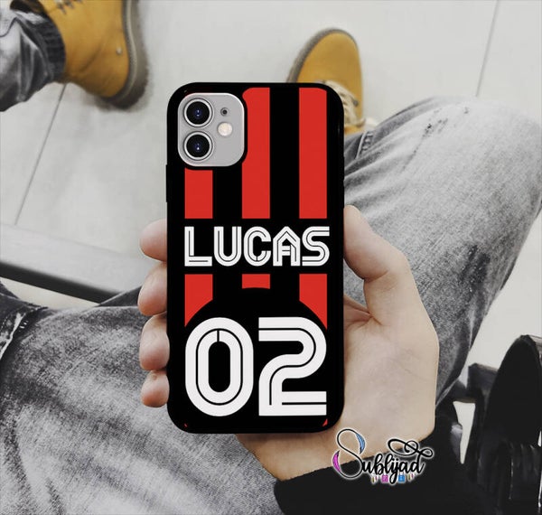COQUE ETUI iPhone Rennes personnalisable avec Prénom et Numéro de votre choix Football