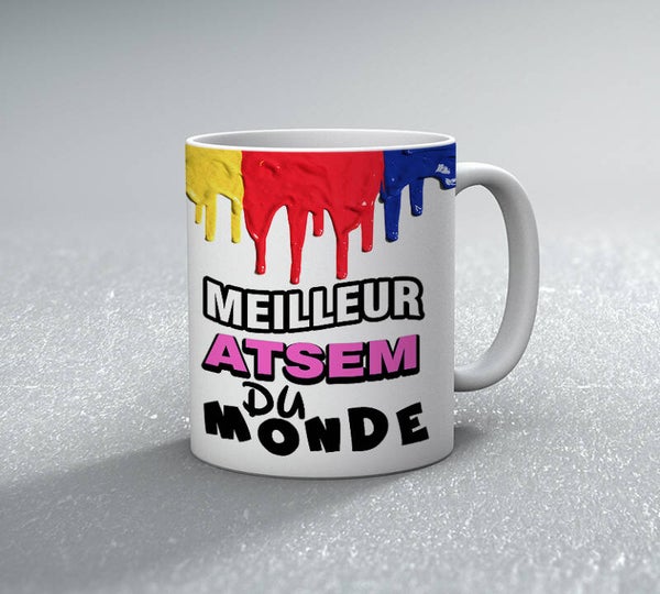 TASSE Mug Meilleure ATSEM du monde