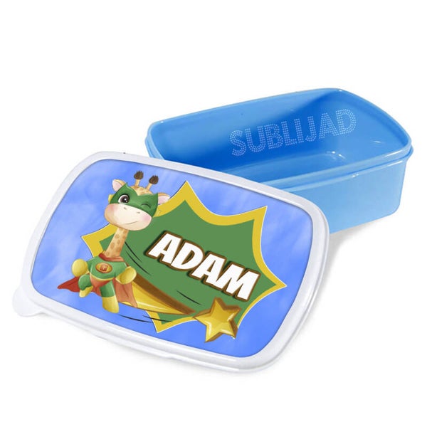 Lunch Box boîte à repas Super héros Personnalisable avec prénom