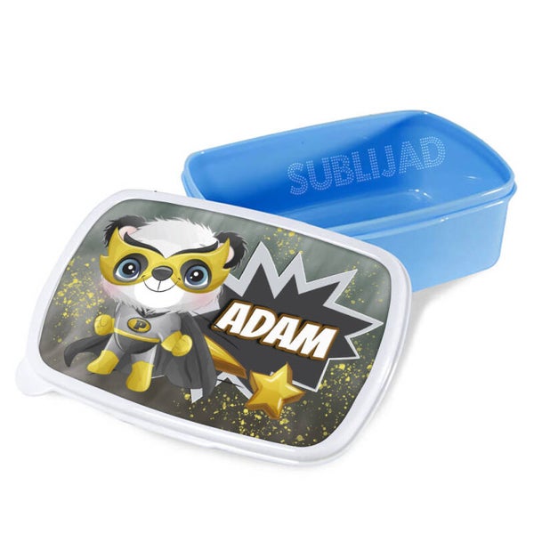 Lunch Box boîte à repas Super héros Personnalisable avec prénom