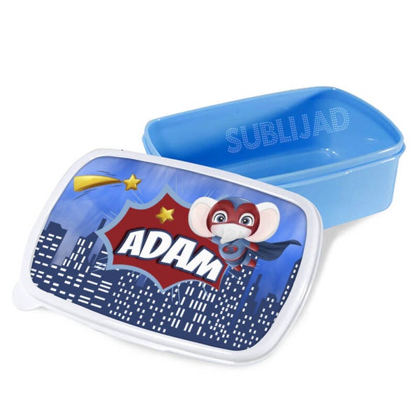 Lunch Box boîte à repas Super héros Personnalisable avec prénom