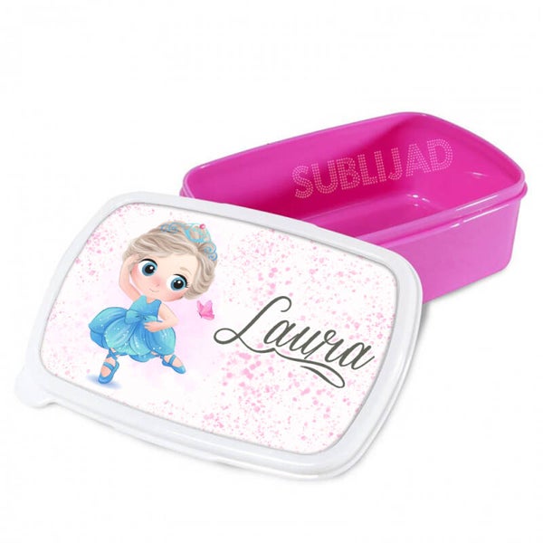 Lunch Box boîte à repas Ballerines Princesse Personnalisable avec prénom