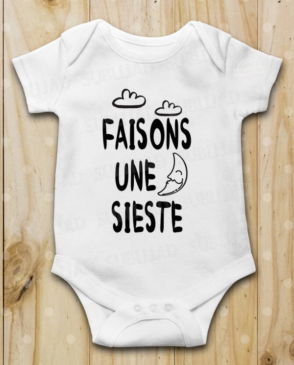 Body bébé faisons une sieste