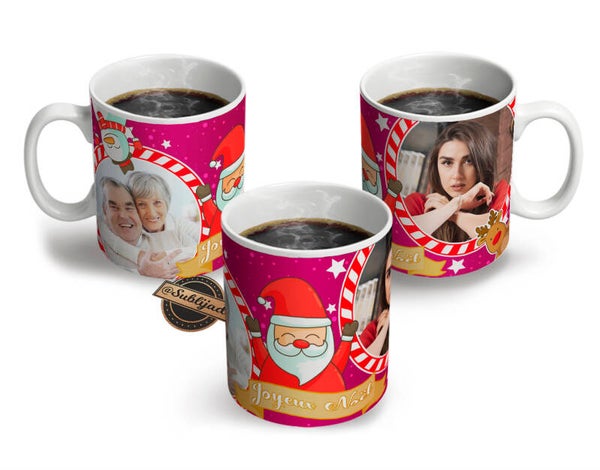 Mug Tasse personnalisé avec votre photo Idée Cadeau fin d'année Noël