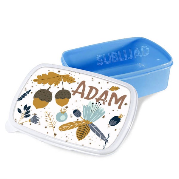 Lunch Box boîte à repas Automne Personnalisable avec prénom