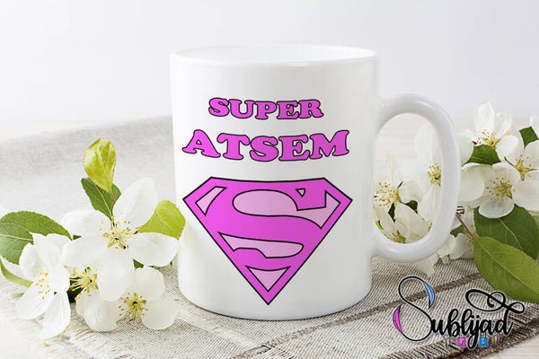 TASSE Mug Super ATSEM Idée de cadeau pour la fin de l'année scolaire