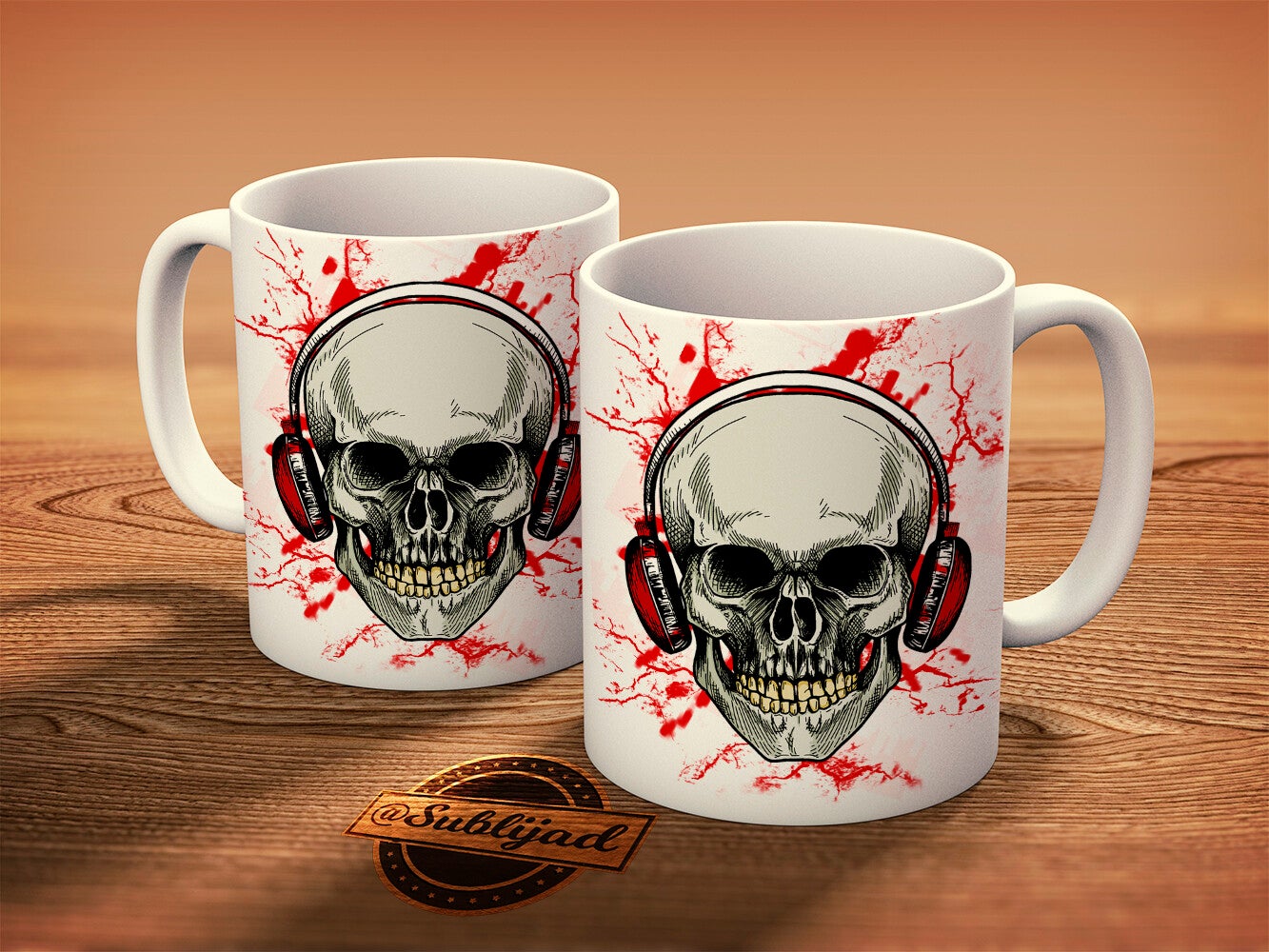 TASSE Mug Tête de mort