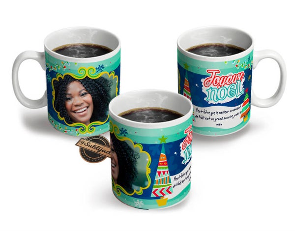 Mug Tasse personnalisé avec votre photo Idée Cadeau fin d'année Noël