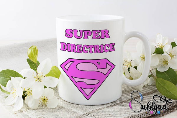 TASSE Mug Super Directrice Idée de cadeau pour la fin de l'année scolaire