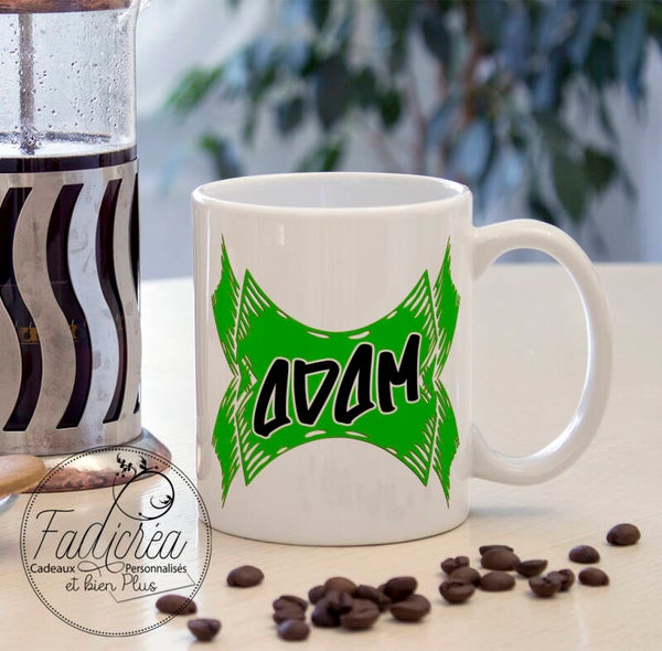 TASSE Mug  personnalisable avec le prénom de votre choix