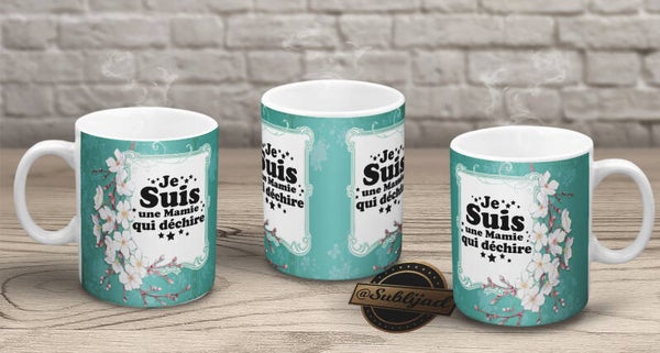 Mug Tasse une Mamie qui déchire