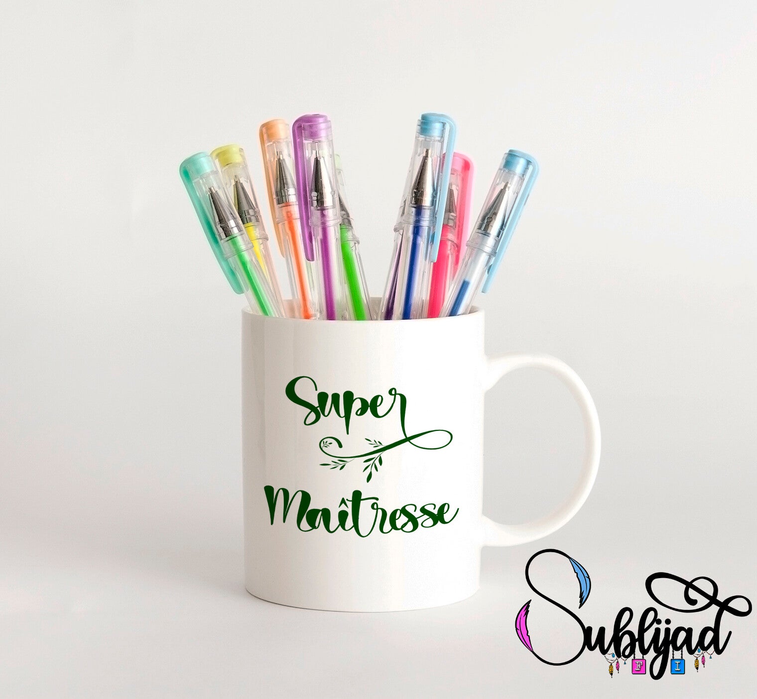 TASSE Mug Super maîtresse Cadeau fin d'année scolaire