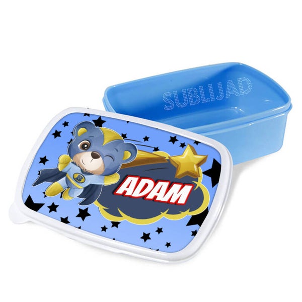 Lunch Box boîte à repas Super héros Personnalisable avec prénom