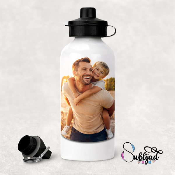 Gourde 500ml personnalisée avec votre photo et / ou message texte