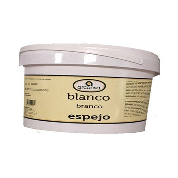 SEAU MIROIR BLANC 3 KG.