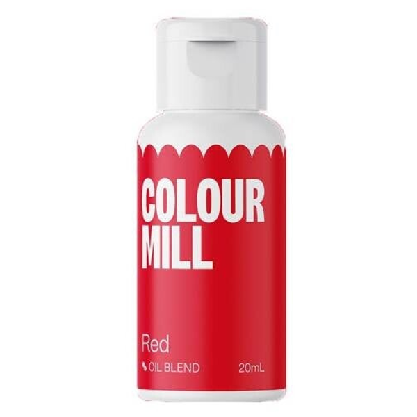 MÉLANGE D'HUILES COLORANTES ROUGE 20 ML - COLOUR MILL