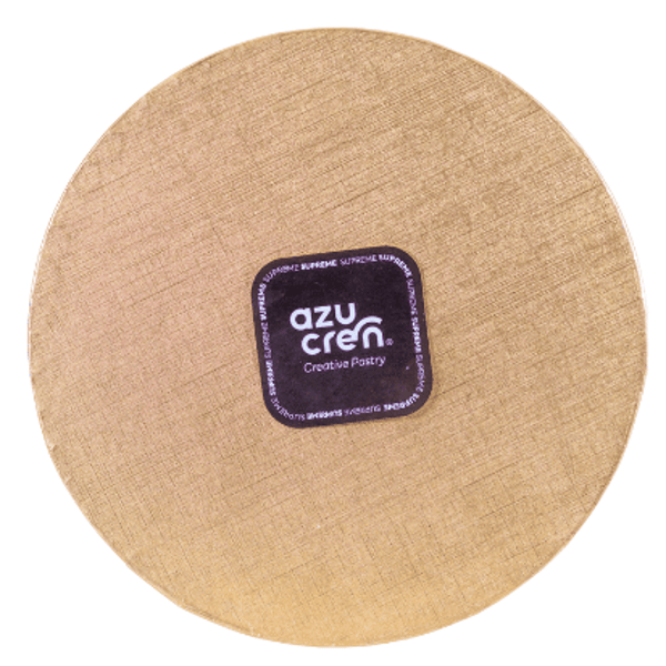 Plateau Support à Gâteau BASE RONDE Or  Drum Cake