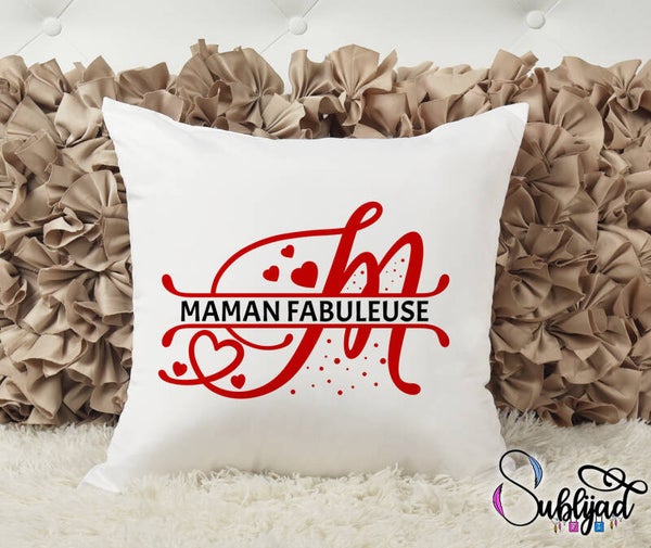 Coussin Maman Fabuleuse