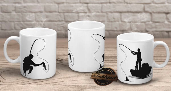 TASSE Mug Pêcheur Poisson