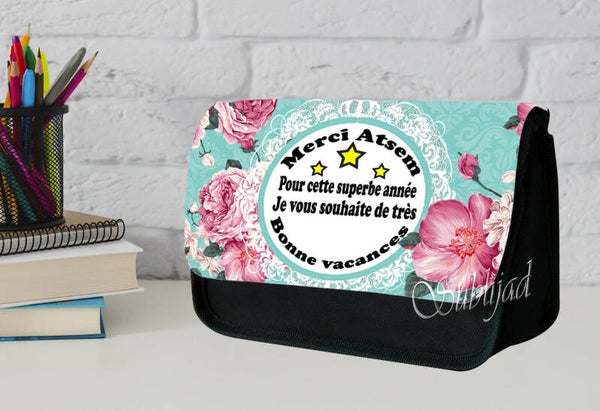 TROUSSE A CRAYONS Merci Atsem idée cadeau fin d'année