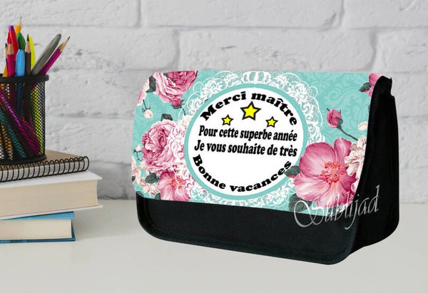 TROUSSE A CRAYONS Merci maître idée cadeau fin d'année