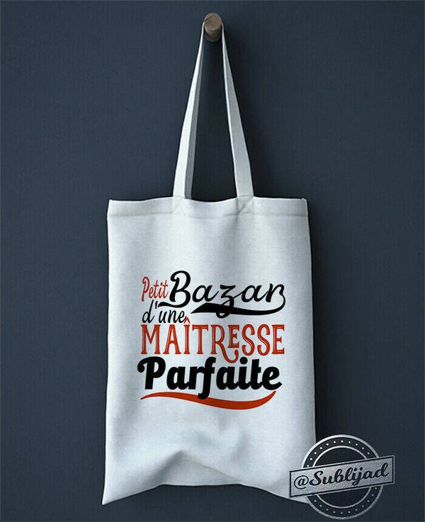SAC TOTE BAG petit bazar d'une maîtresse parfaite