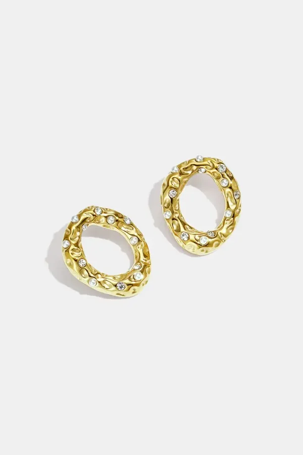Stud Earrings Irregular Shape