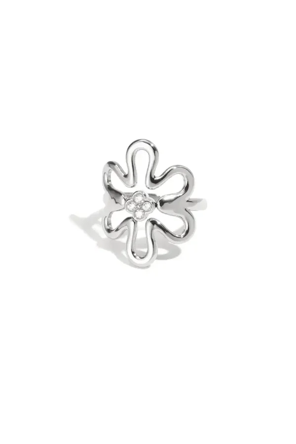 Rings Flower silver