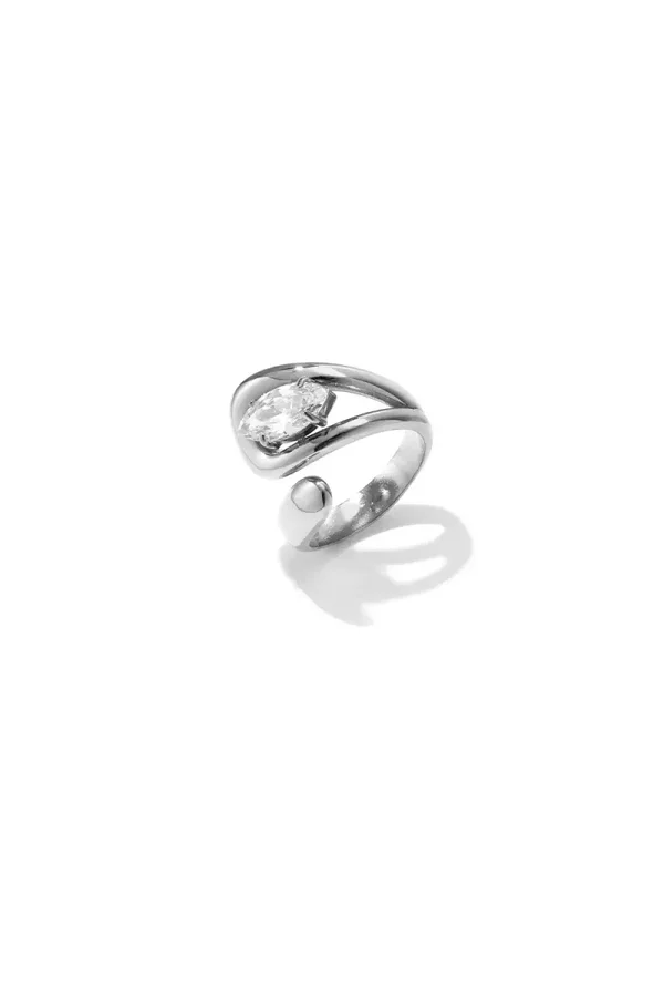 Rings Irregular Shape silver