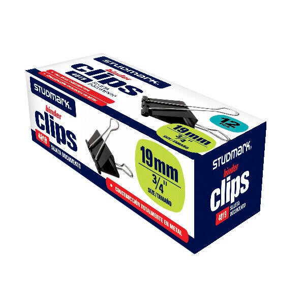 BINDER CLIP 19MM 3/4