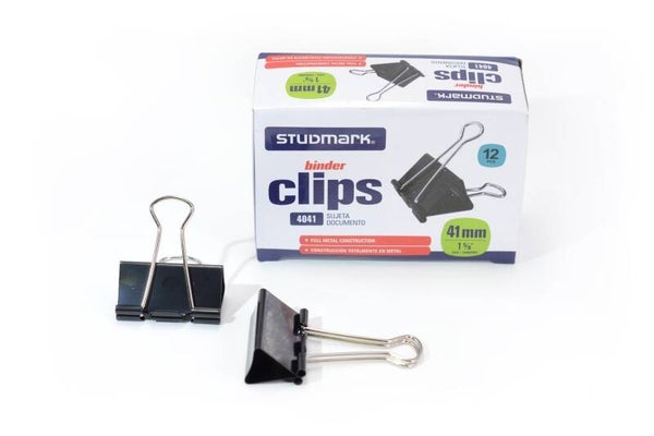 BINDER CLIP 41MM 1 5/8