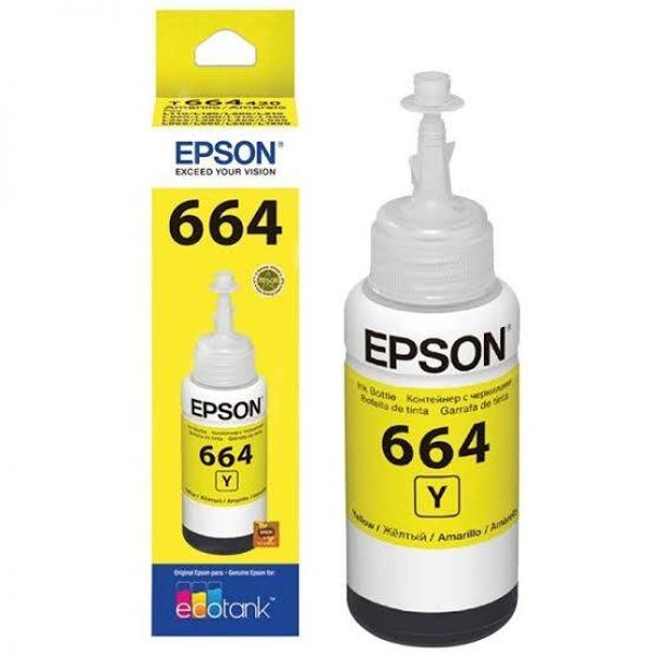 TINTA EPSON 664 AMARILLA