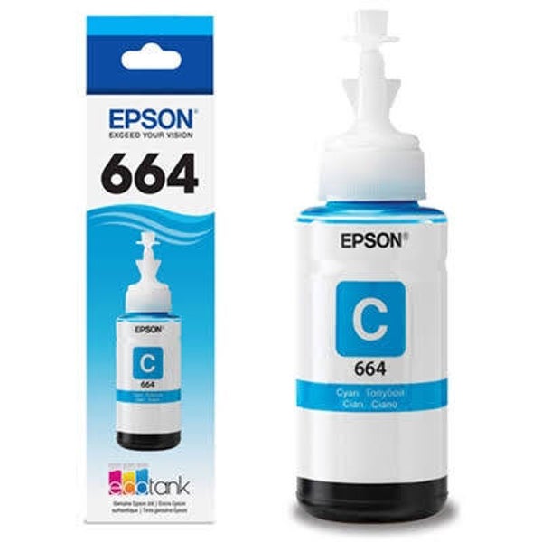 TINTA EPSON 664 CYAN