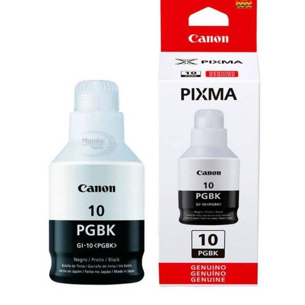 BOTELLA DE TINTA CANON GI-10 NEGRA