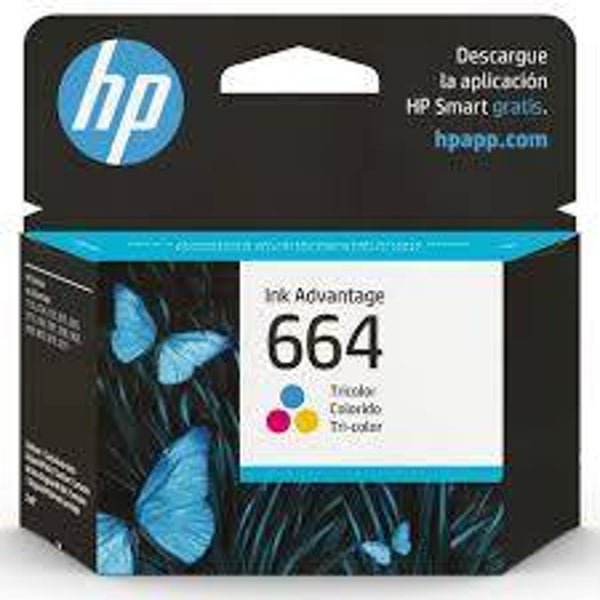 TINTA HP 664  STANDARD TRICOLOR