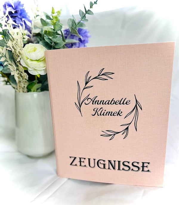 Zeugnismappe / Ringbuch individuell