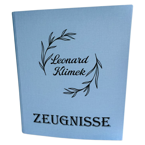 Zeugnismappe / Ringbuch individuell