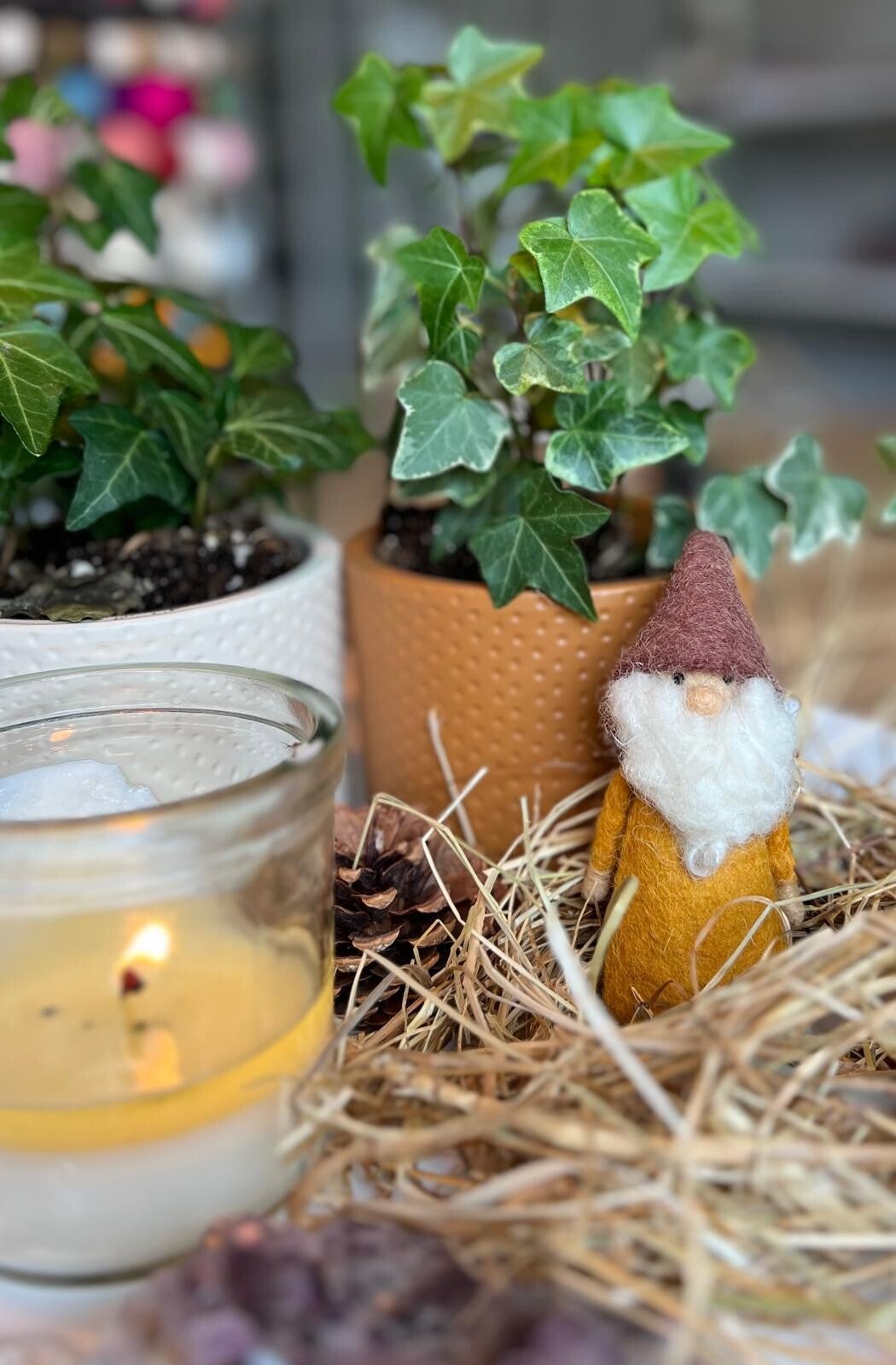 Kabouter puntmuts bruin