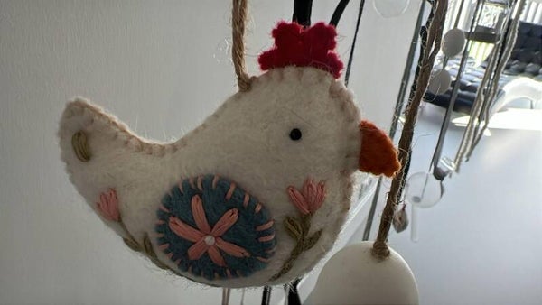 Hanger kip - lentekleur