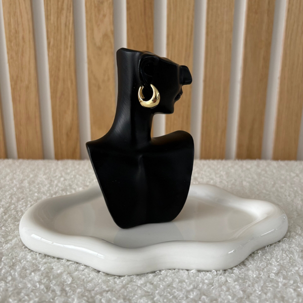 Créoles épaisses doré