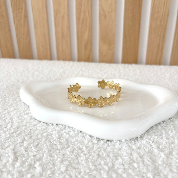 Bracelet/jonc floral