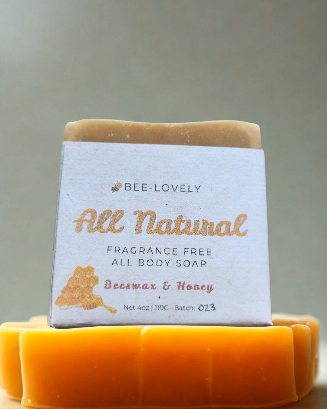 All Natural (unscented) pure Beeswax & Honey