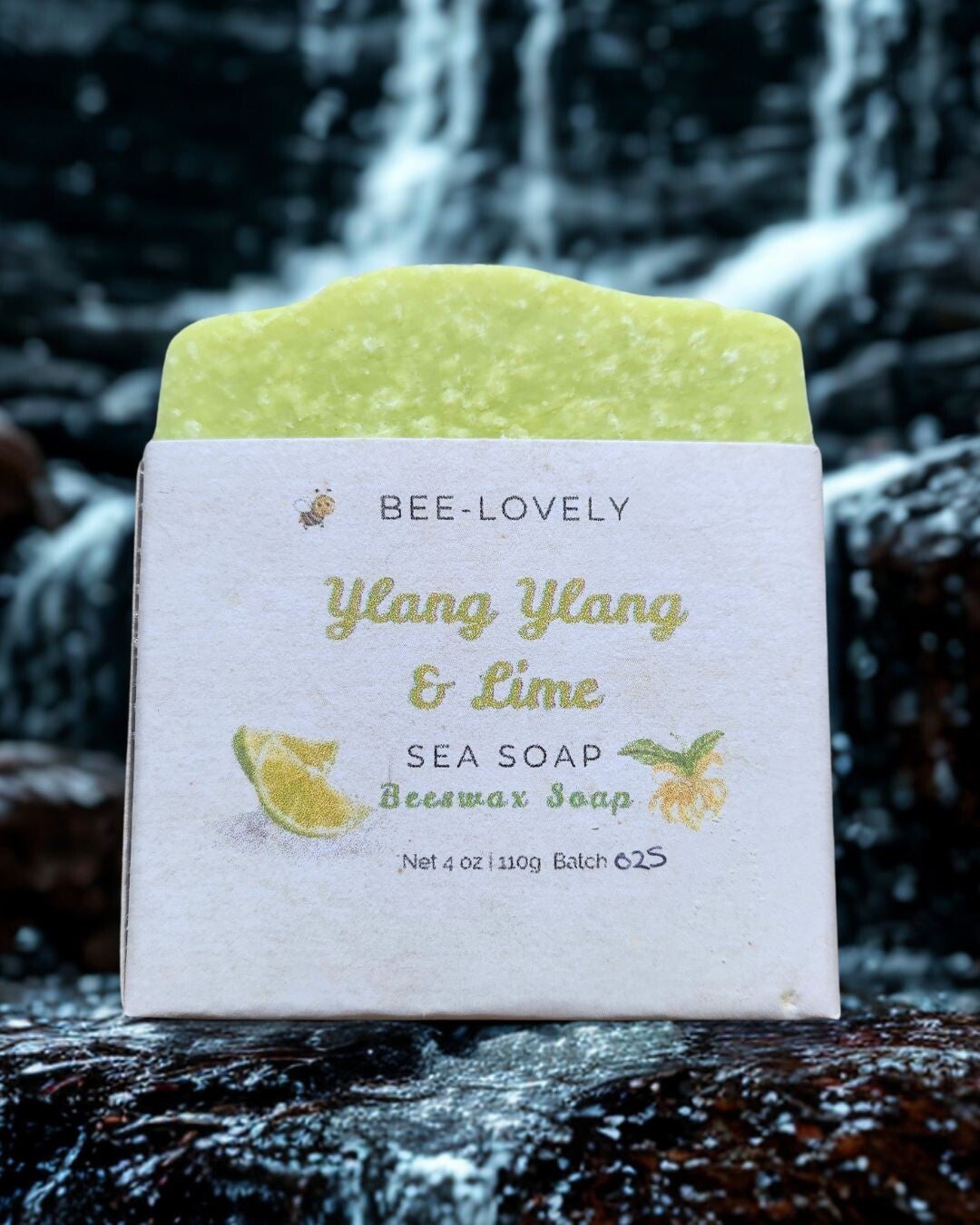 Ylang, Ylang & Lime Sea Salt Soap